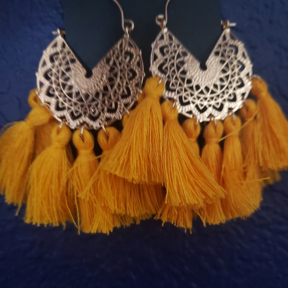BOHO gold earrings